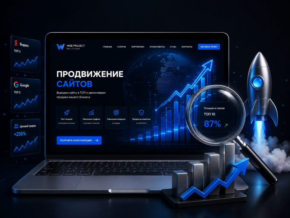 Веб студия WEB PROJECT